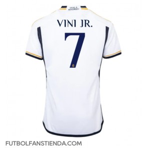 Real Madrid Vinicius Junior #7 Primera Equipación 2023-24 Manga Corta